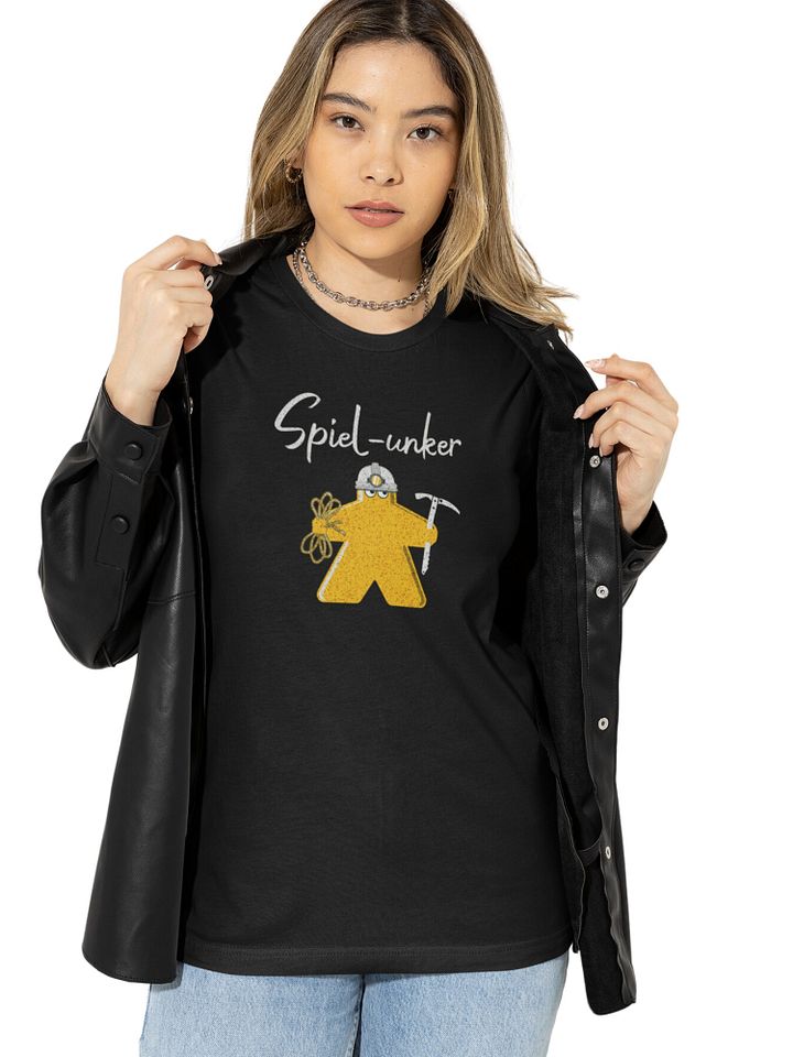 Meeple Pun Shirt for Board Gamer, Funny Brettspiel Spelunking Board Gaming T-shirt, Spiel-unker product image (2)