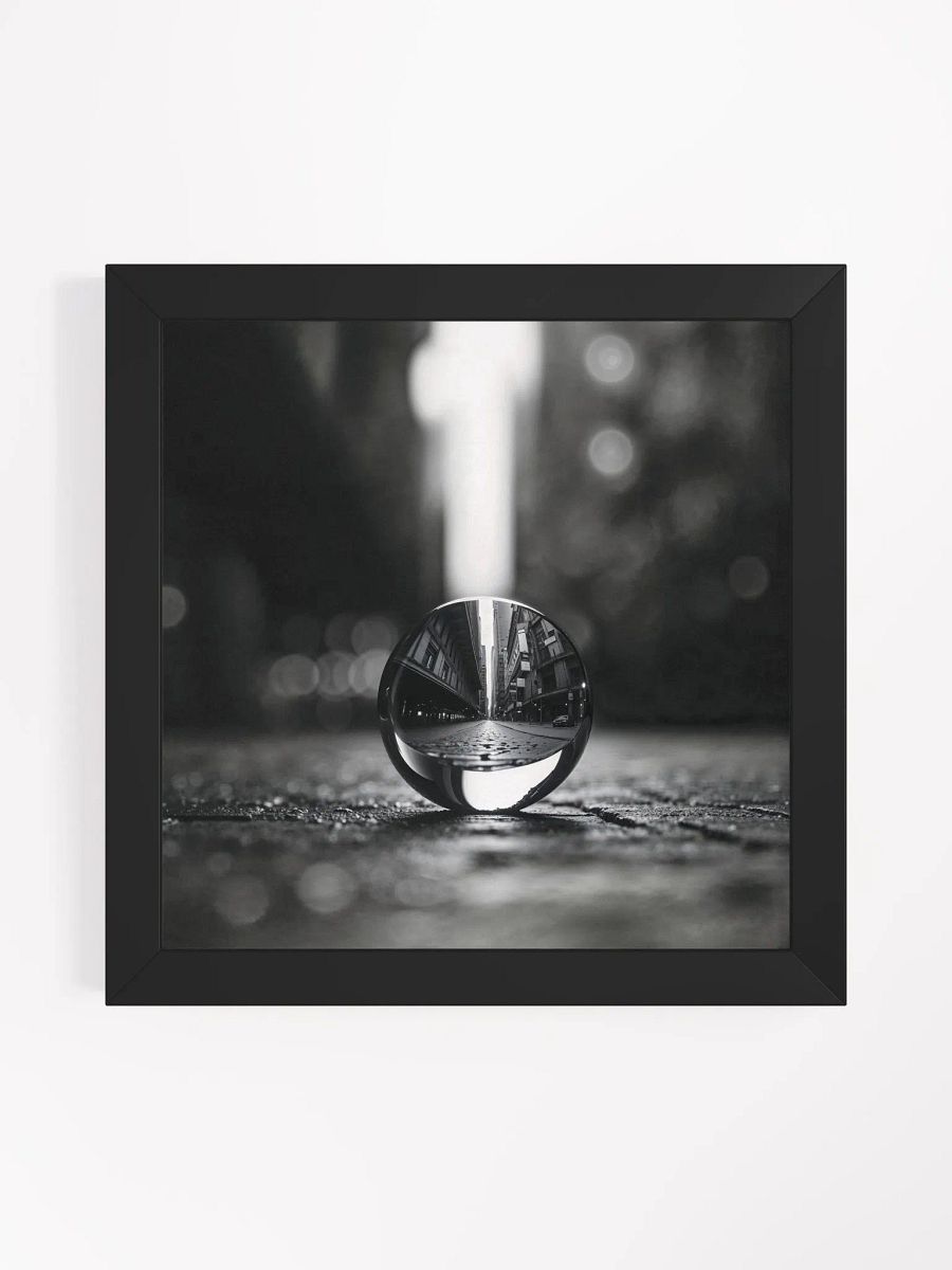Cityscape Refractions Framed Print product image (2)