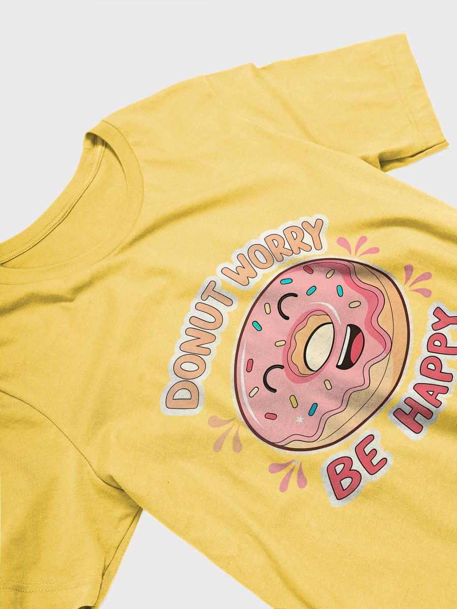 Donut Worry Be Happy T-shirt product image (29)