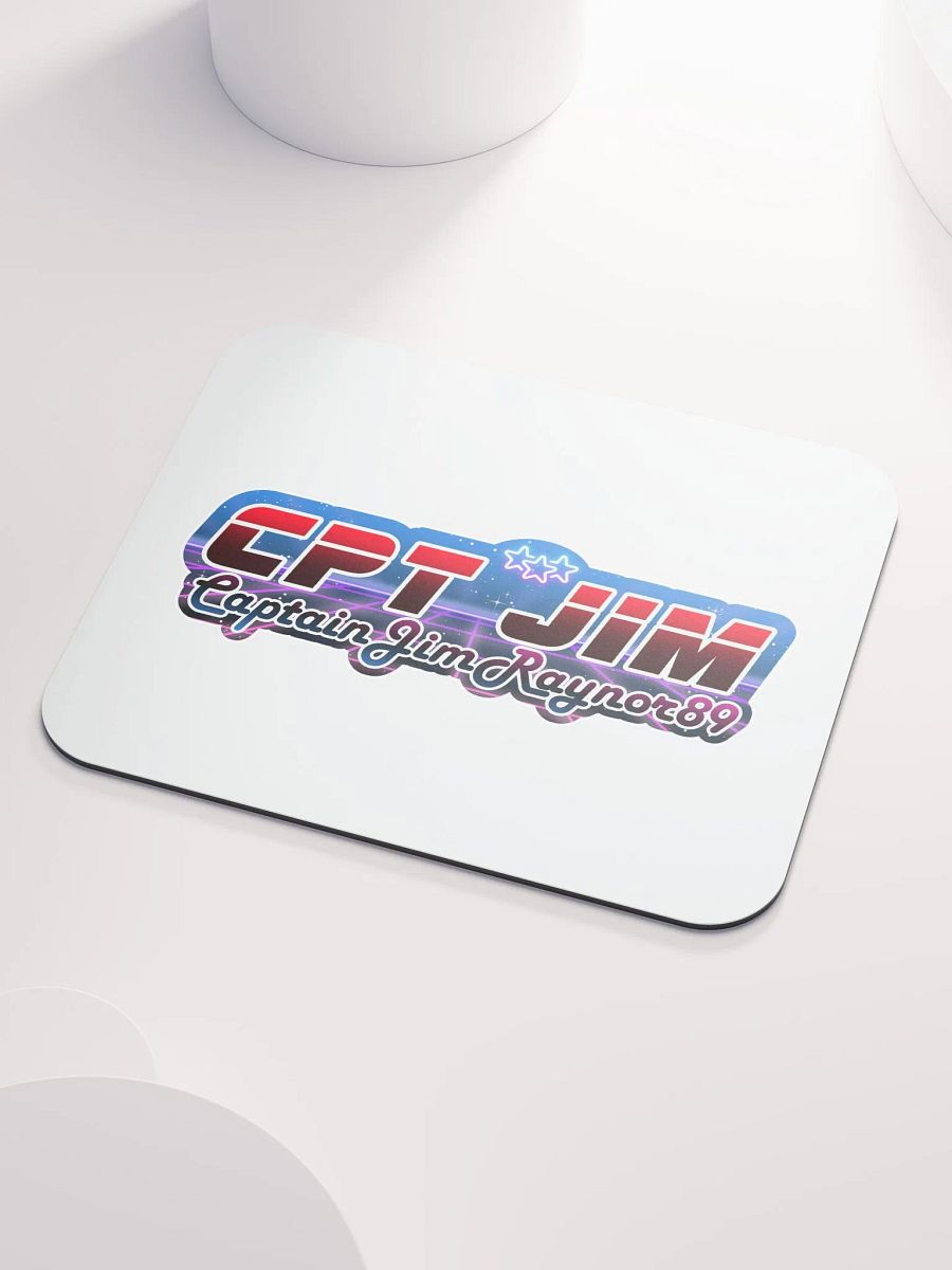Retro Futuristic Captain Jim Mouse Pad product image (3)