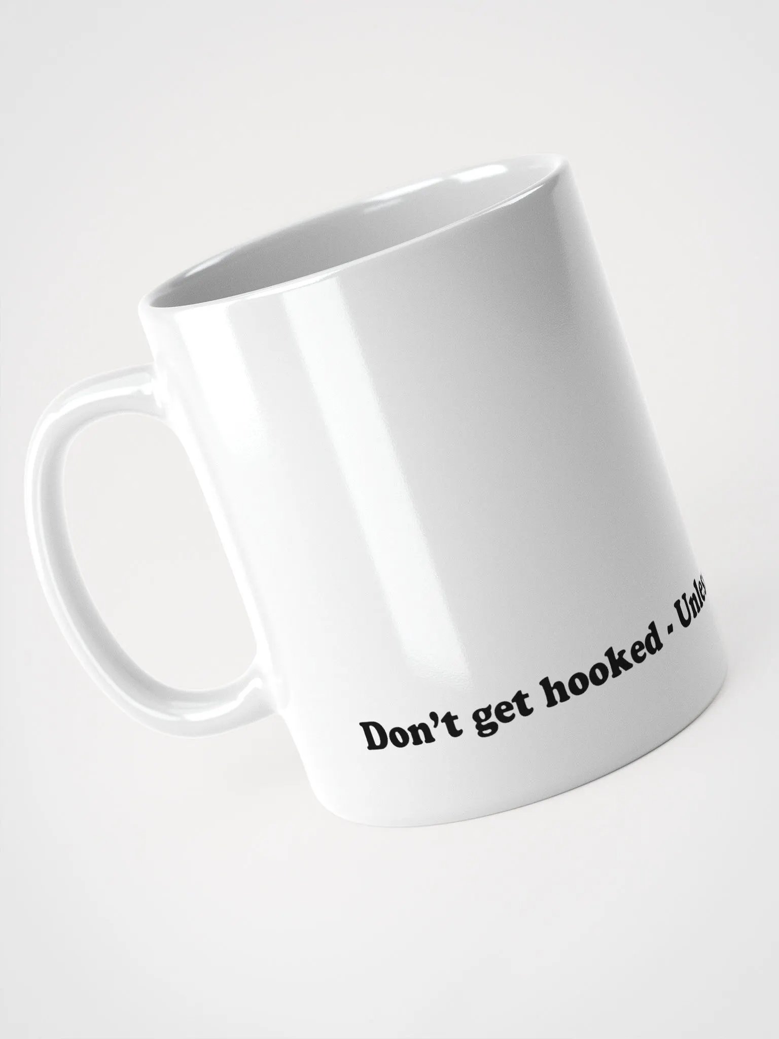 Don't get hooked mug product image (6)