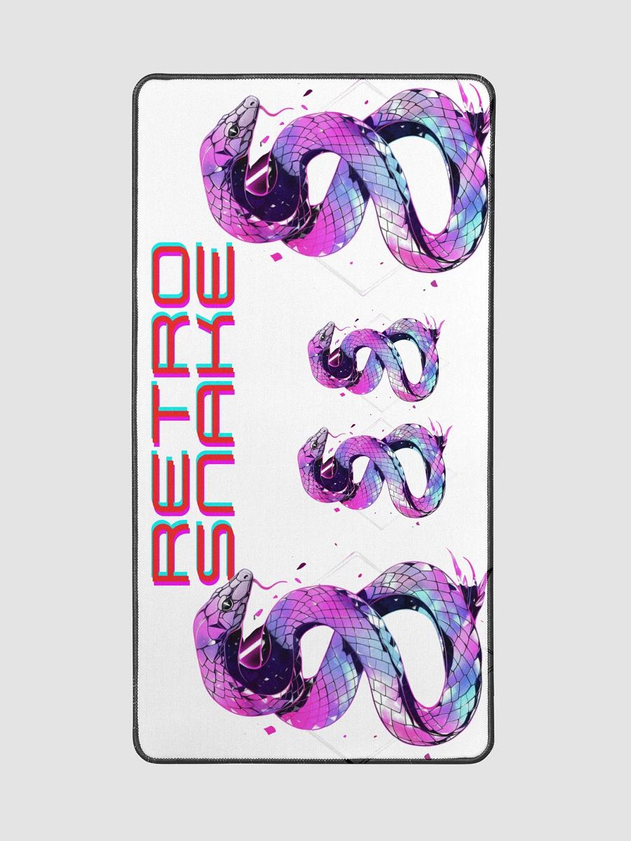 retro snake desk mat product image (2)