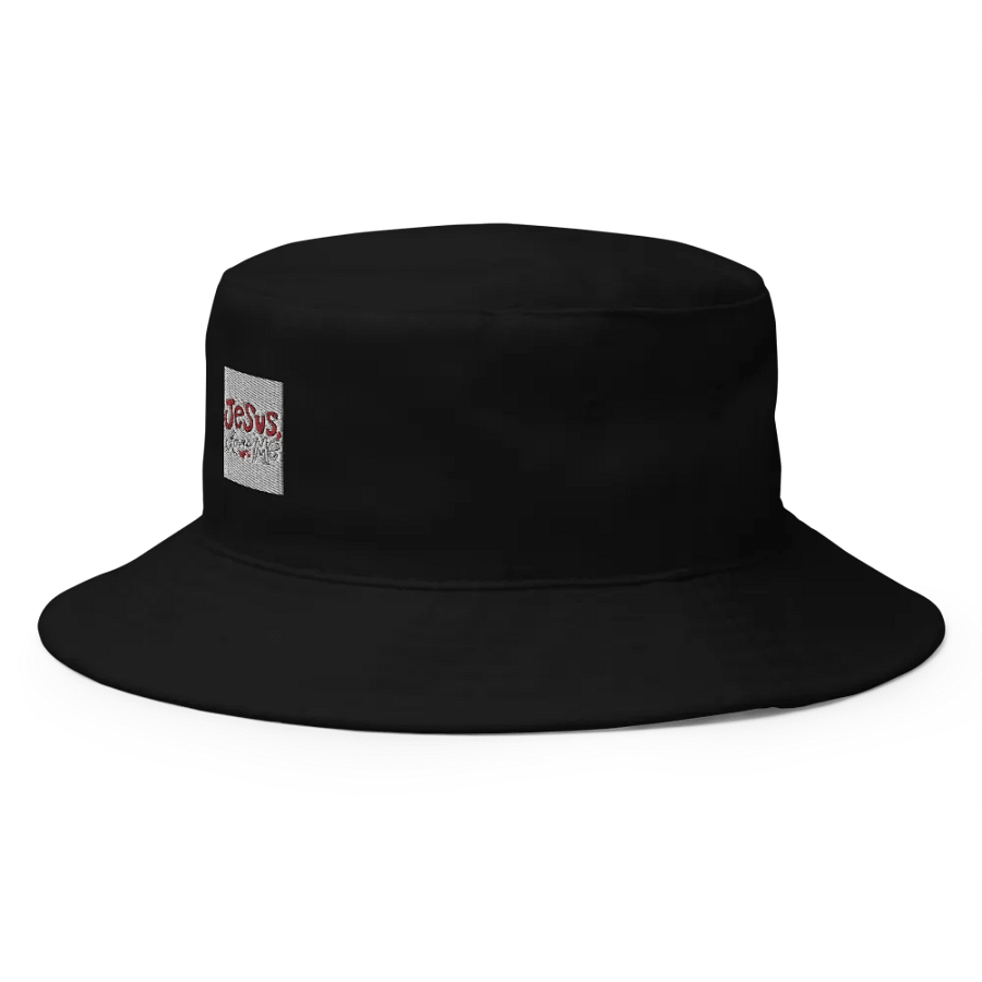 Jesus Loves Me Capstone Denim Bucket Hat product image (9)