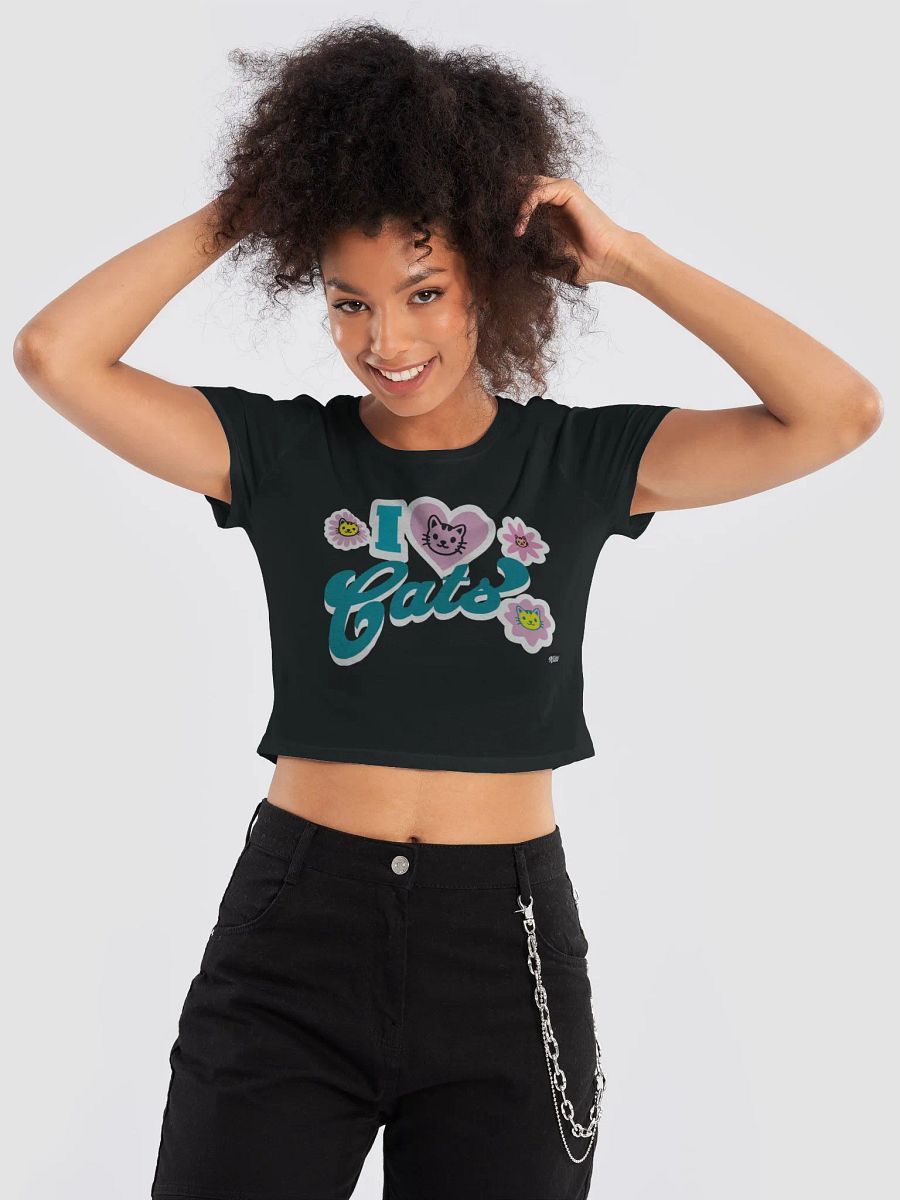 Feline Affection Crop Tee product image (25)