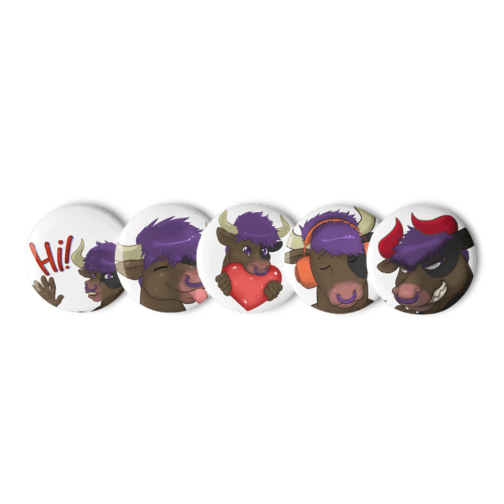 "Bull SFW Series 1" Pins product image (1)