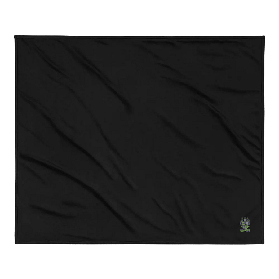 Chad Brah Crest Premium Sherpa Blanket (Embroidered) product image (2)