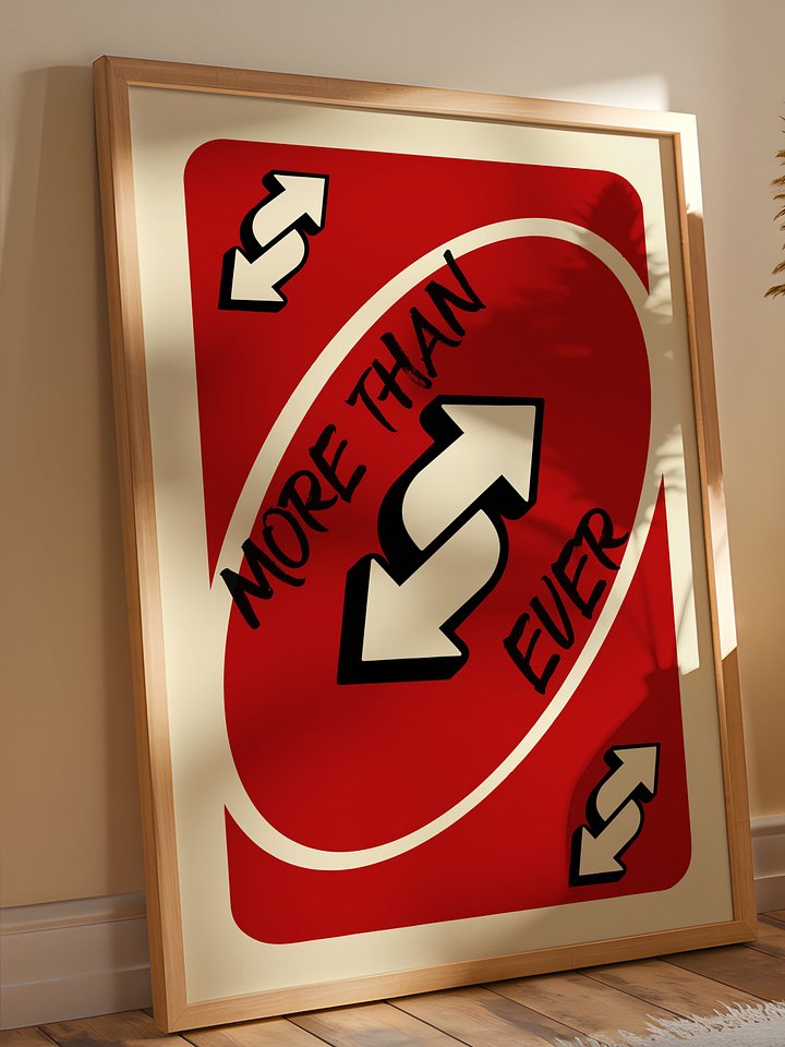 More Than Ever Wall Art Red product image (1)