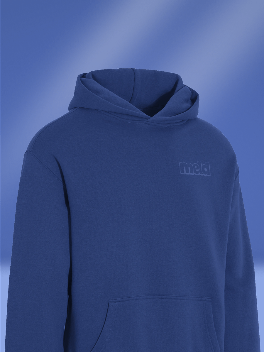 Monochrome Blue Hoodie product image (3)