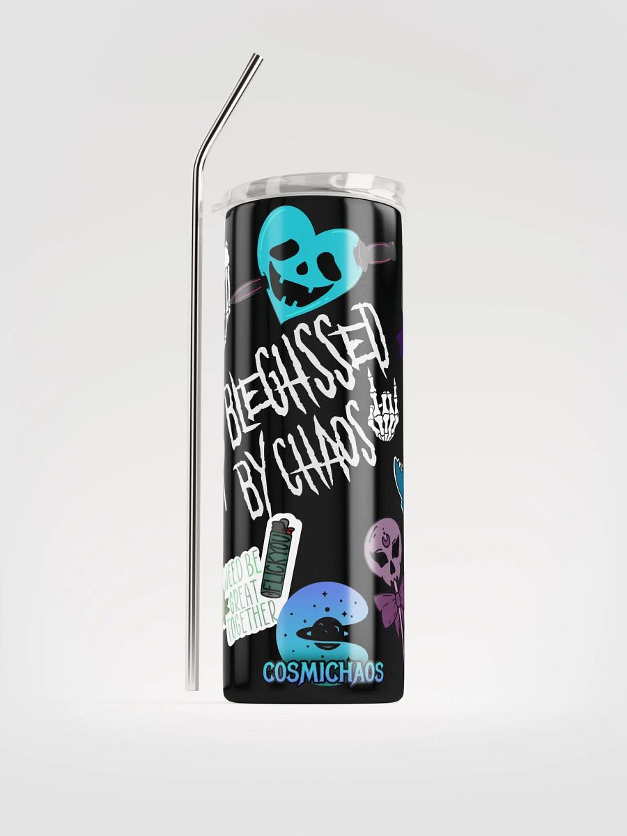 Chaos Art Sticker Bomb Tumbler product image (1)