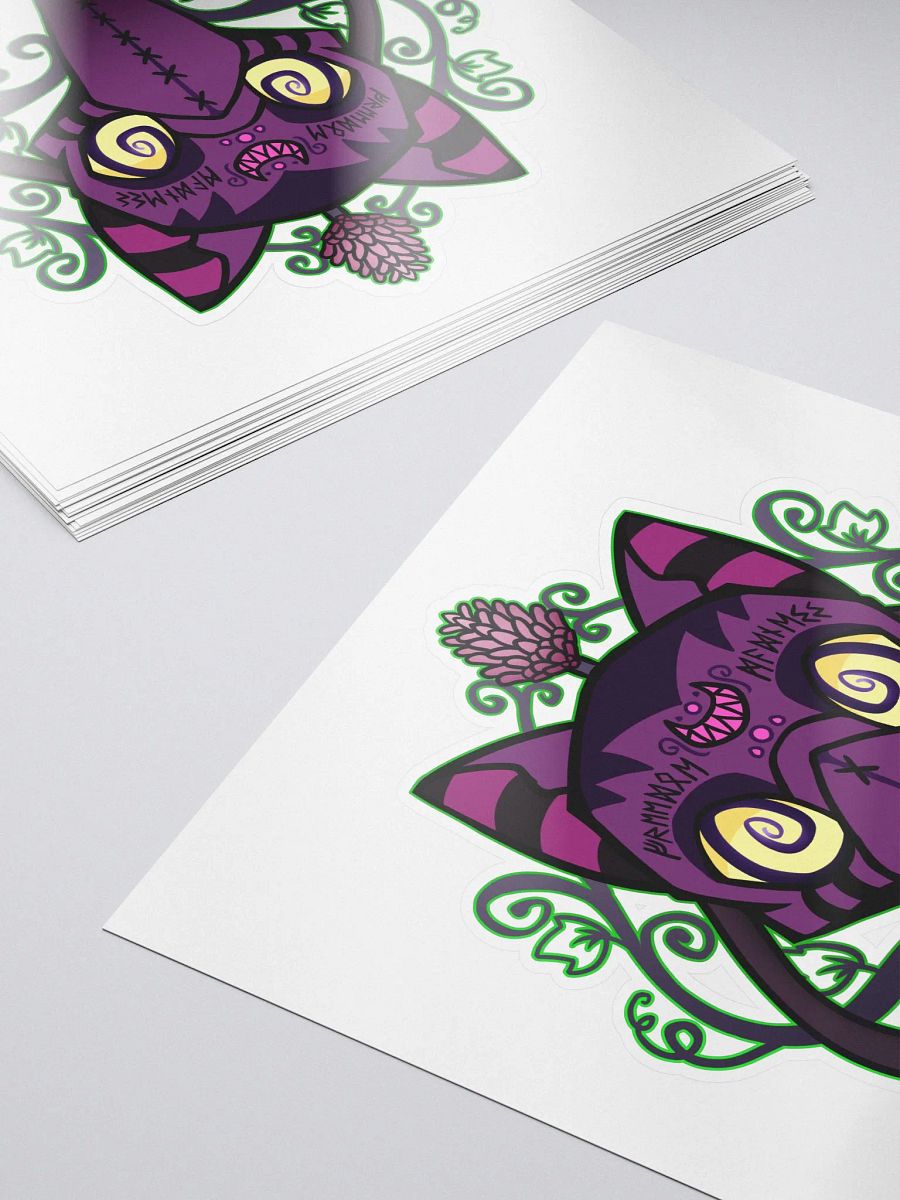 Cult of the Grinner Sticker - Yellow Eyes product image (5)