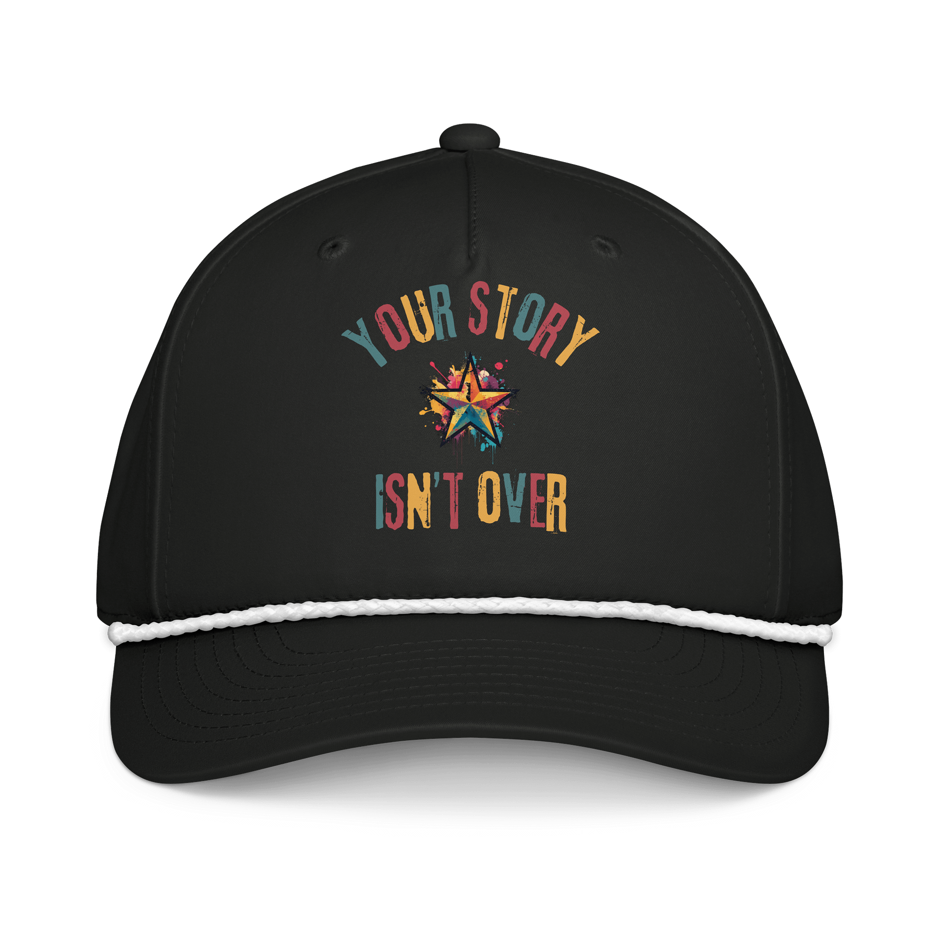 Your Story Isn't Over Rope Hat - Unisex Classic 5-Panel Richardson product image (1)