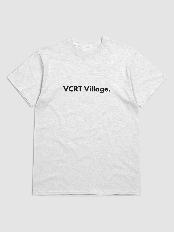 VCRT Village Tee | BLK TXT product image (2)