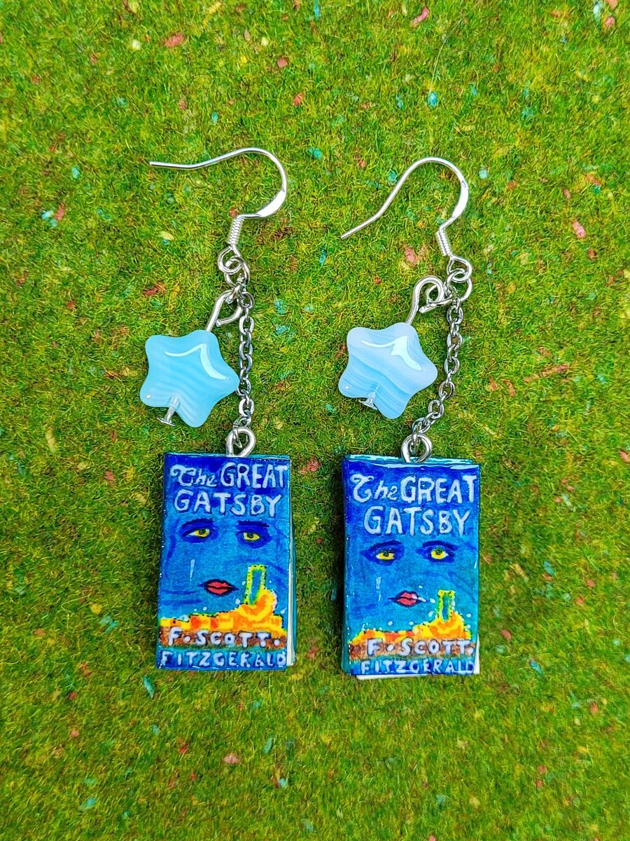 The Great Gatsby - Classic Book Earrings product image (1)