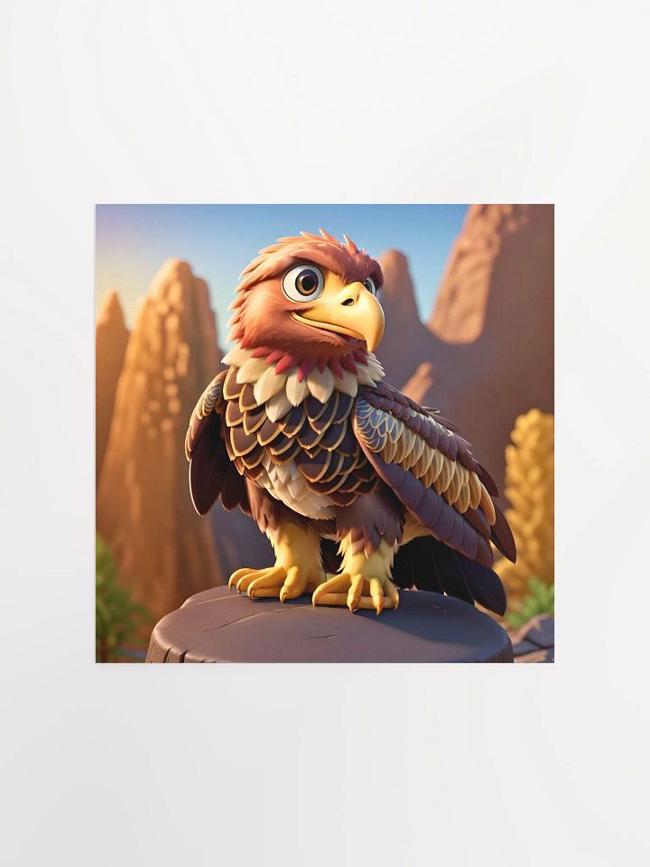 Endangered Species - Mexico - Golden Eagle Poster product image (1)