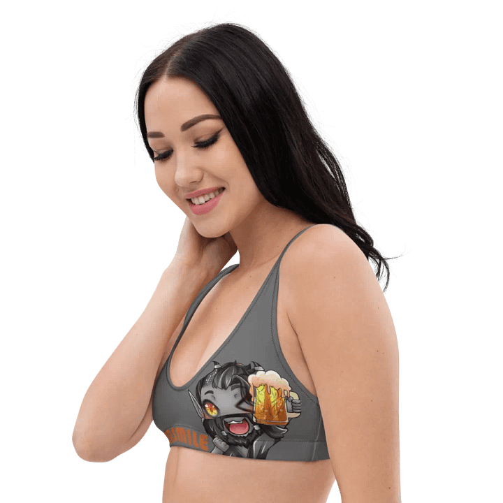 Drink Up Syn All-Over Print Recycled Padded Bikini Top product image (2)