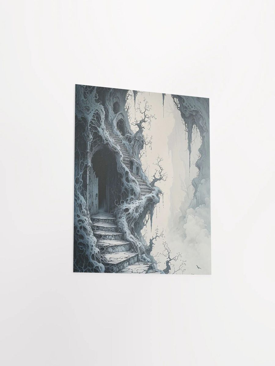 Cliffside Staircase Poster product image (24)