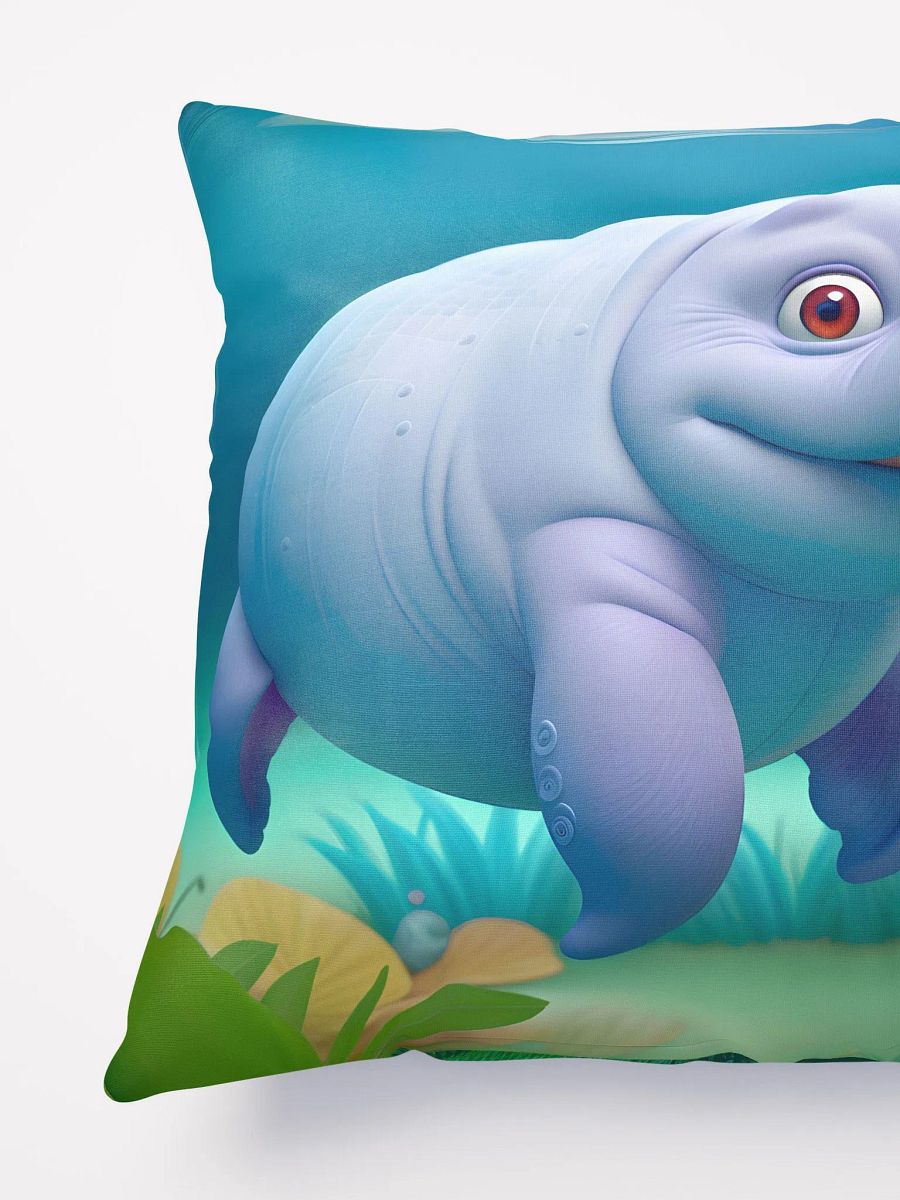 Endangered Species - Mexico - Manatee All-Over Print Pillow product image (3)