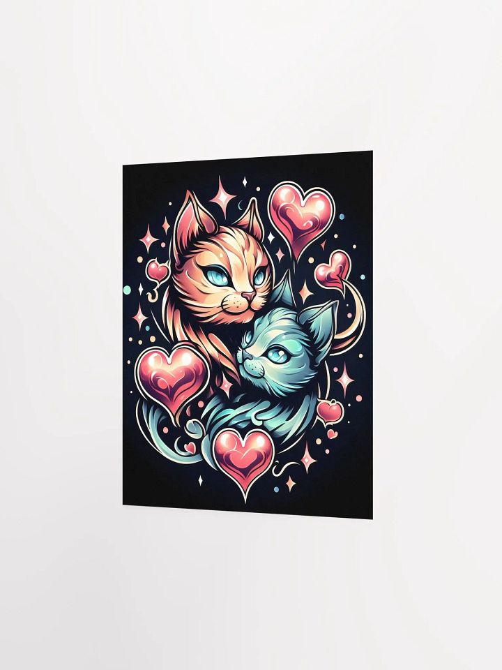Feline Magic Love Poster product image (6)