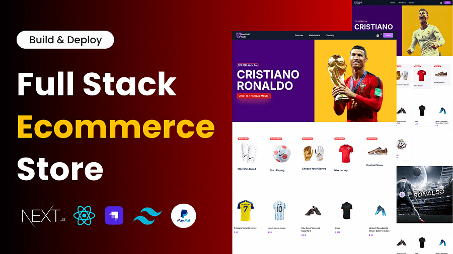 Full Stack E-Commerce Store Website with Next.js 14, React.js, Strapi, Tailwindcss, Shadcn, & PayPal product image (2)