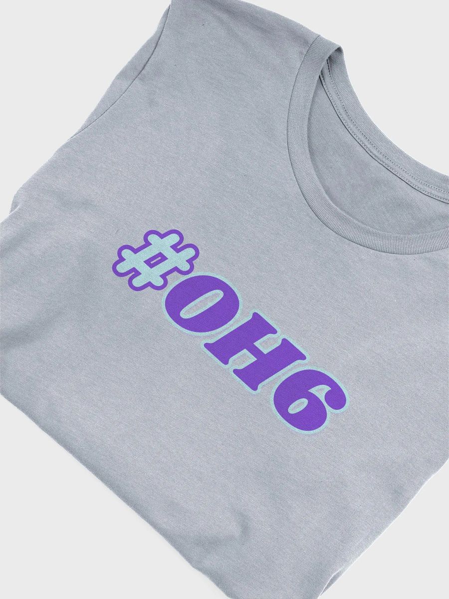 #OH6 - Purple Text (unisex t-shirt) product image (4)