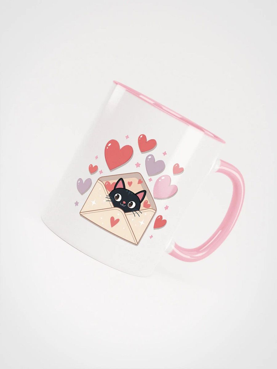 Feline Valentine Envelope - colored mug product image (4)