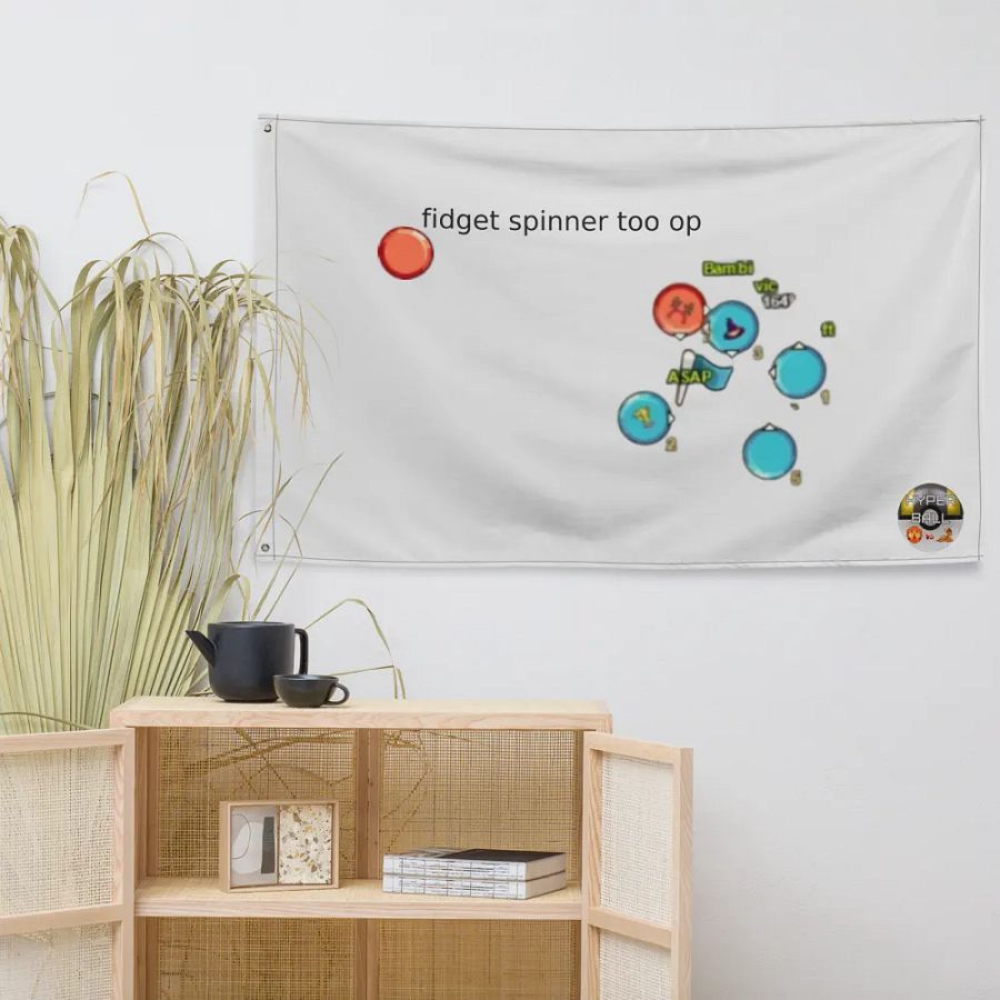Fidget Spinner Too Op Hyperball Flag product image (7)