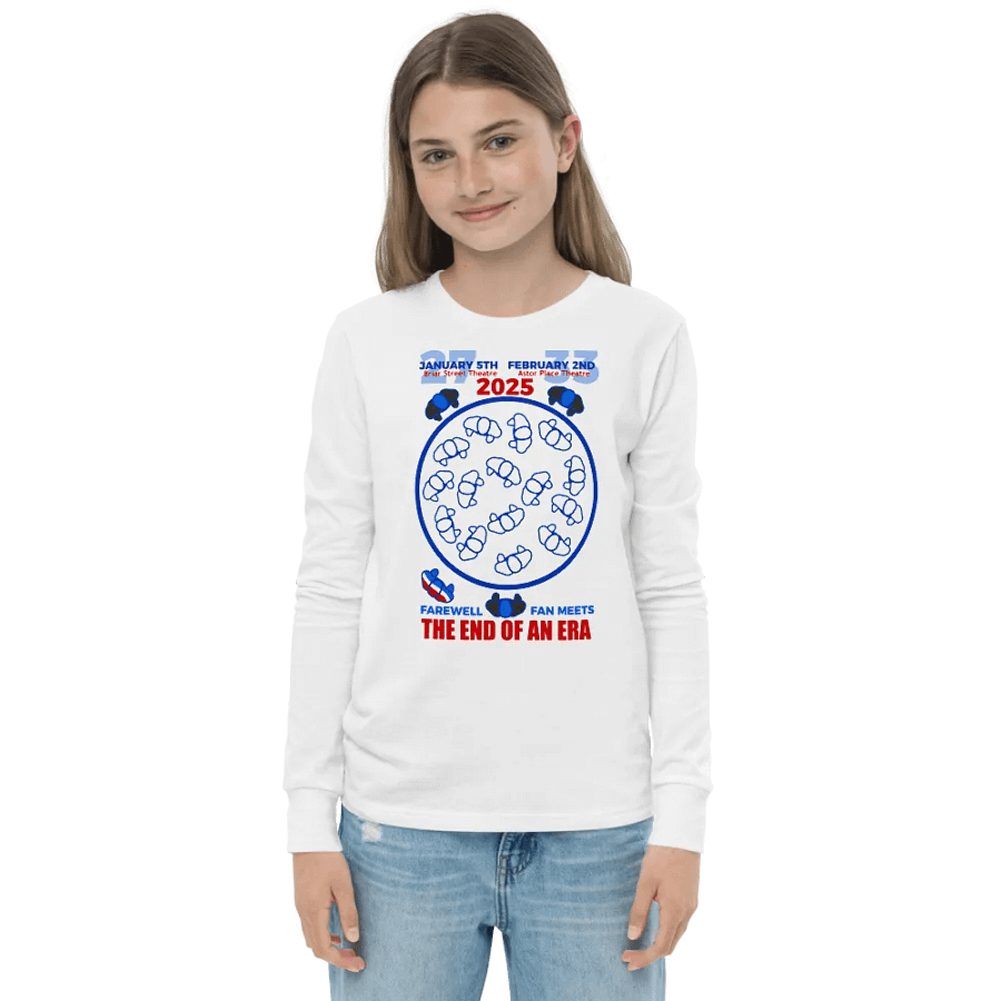 Blue Man Group's Farewell to An Era Fan Kids Long Sleeve product image (3)