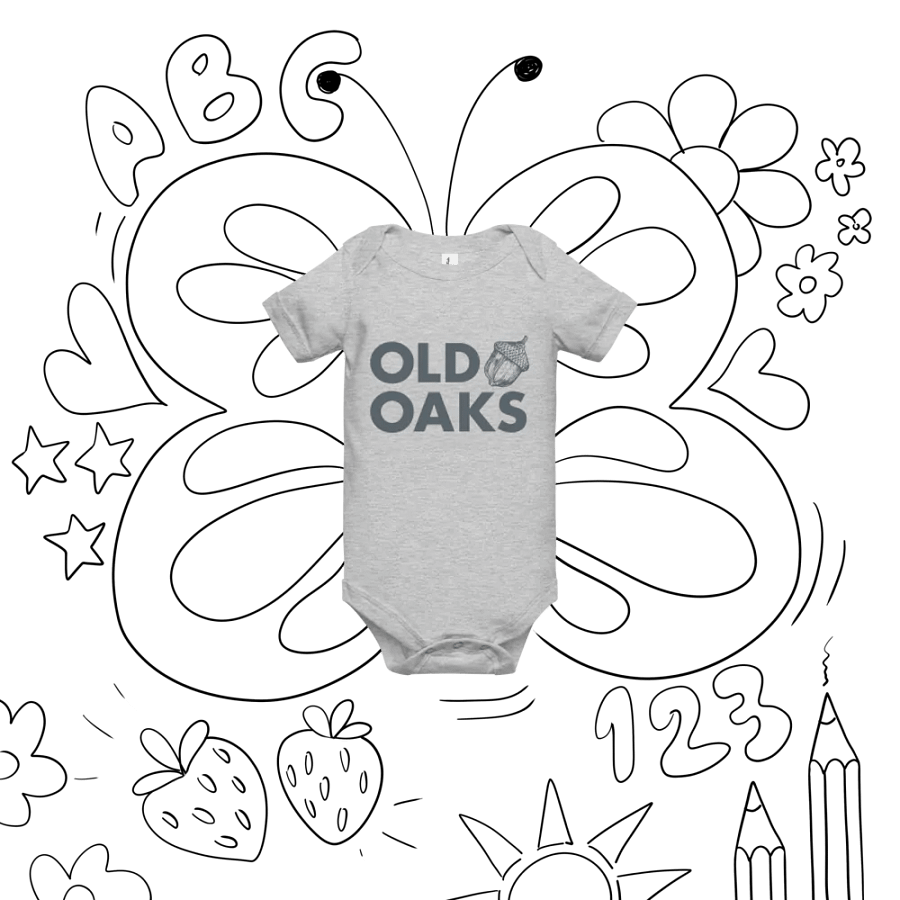 Old Oaks Baby Short Sleeve One Piece product image (8)