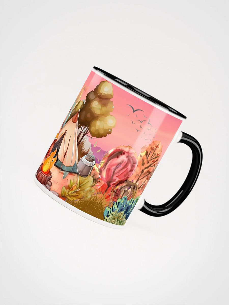 Camping Bear Ceramic Mug | Rustic Wilderness-Themed Drinkware for Outdoor Enthusiasts product image (4)