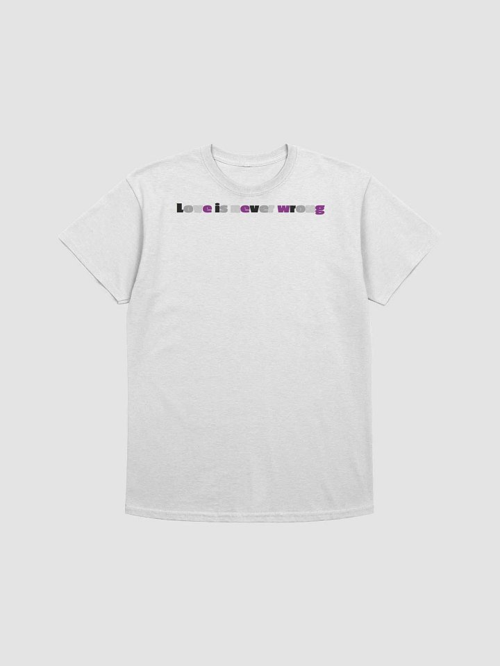 Love Is Never Wrong - Asexual v2 product image (1)