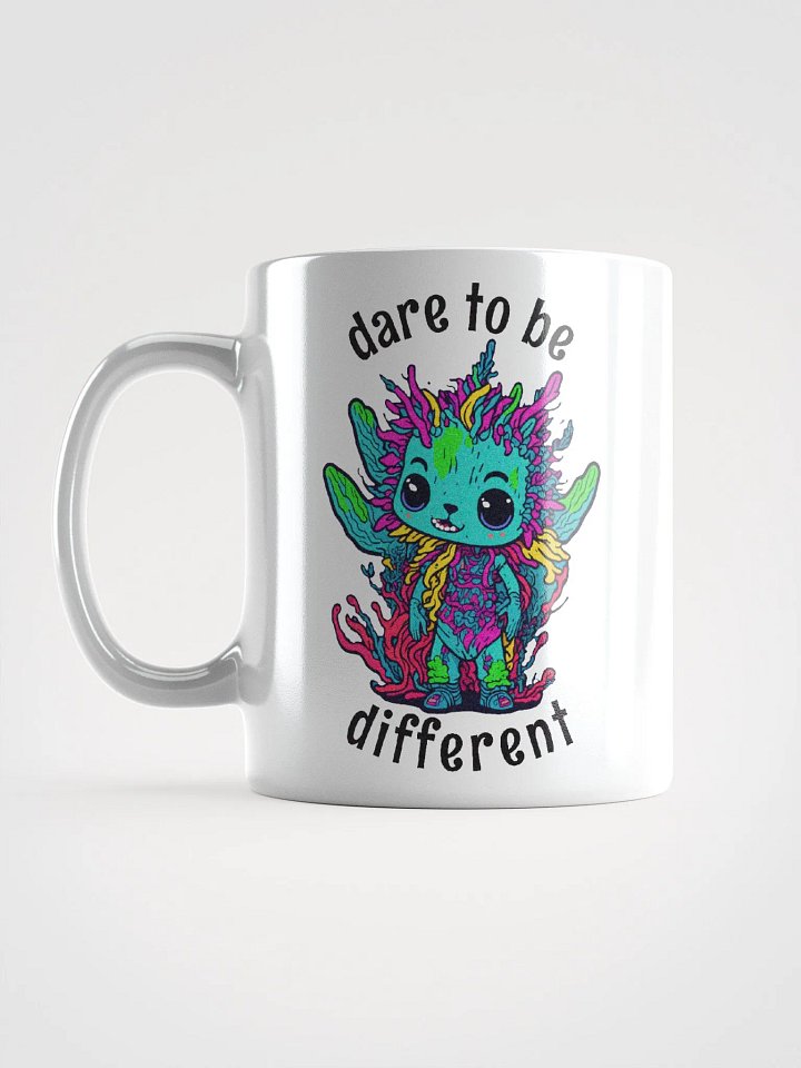 Quirky Misfits Graphic | White Coffee Mug | Dare To Be Different product image (1)