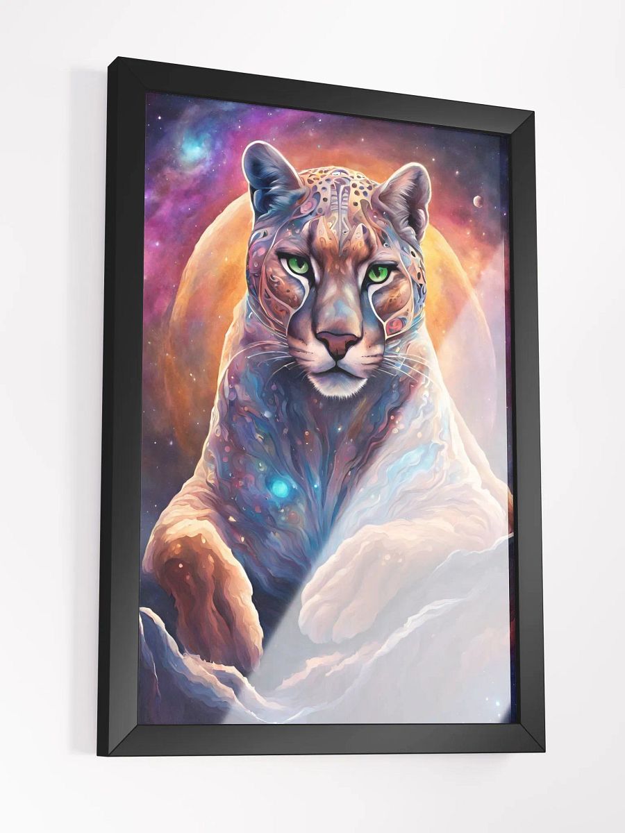 Magischer Puma Poster-Druck mit Rahmen product image (3)