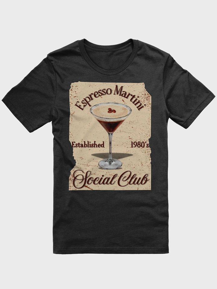 Espresso Martini Social Club Vintage T-Shirt product image (1)