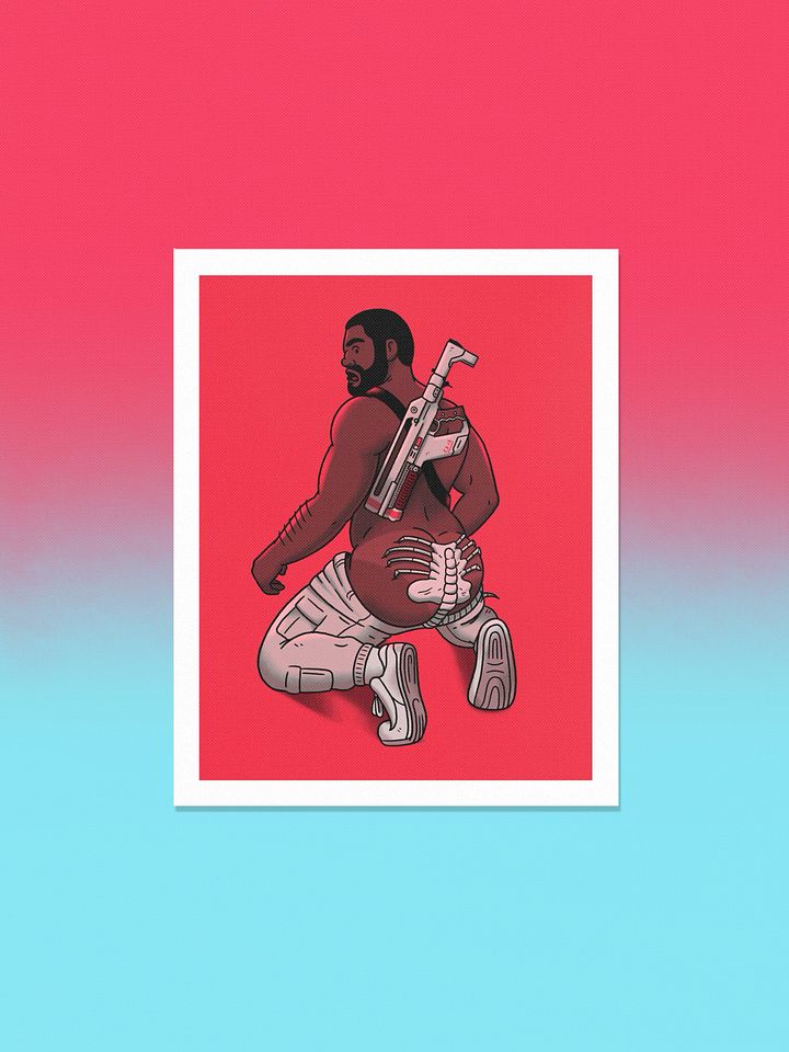 Butthugger Alien 8x10 Print product image (1)