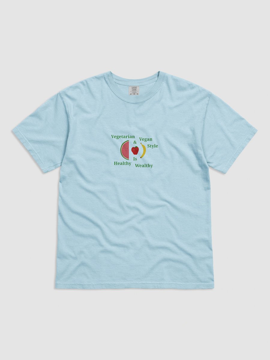 Healthy & Wealthy Veggie Vibes T-Shirt product image (1)
