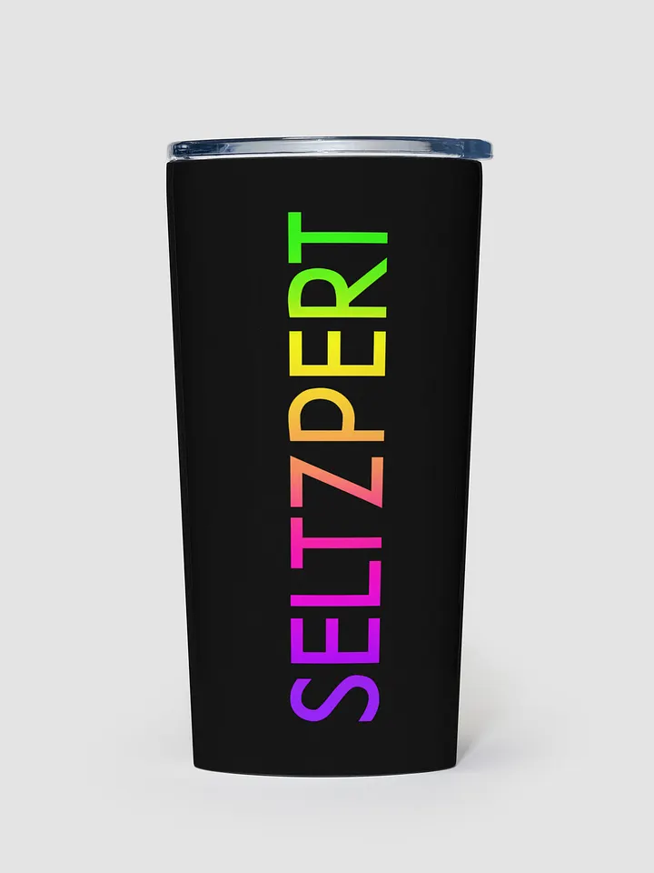 Seltzpert Drink Tumbler (Black) | Rainbow Paradise product image (1)