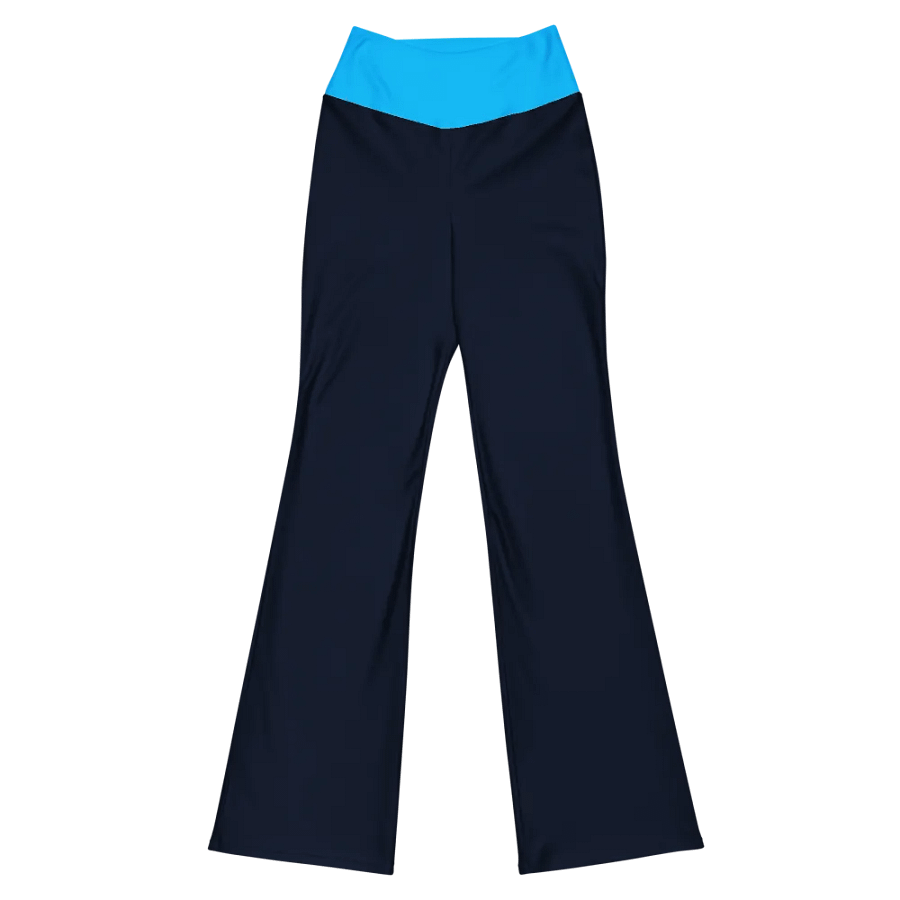Blue Block Flare Sweatpants product image (6)