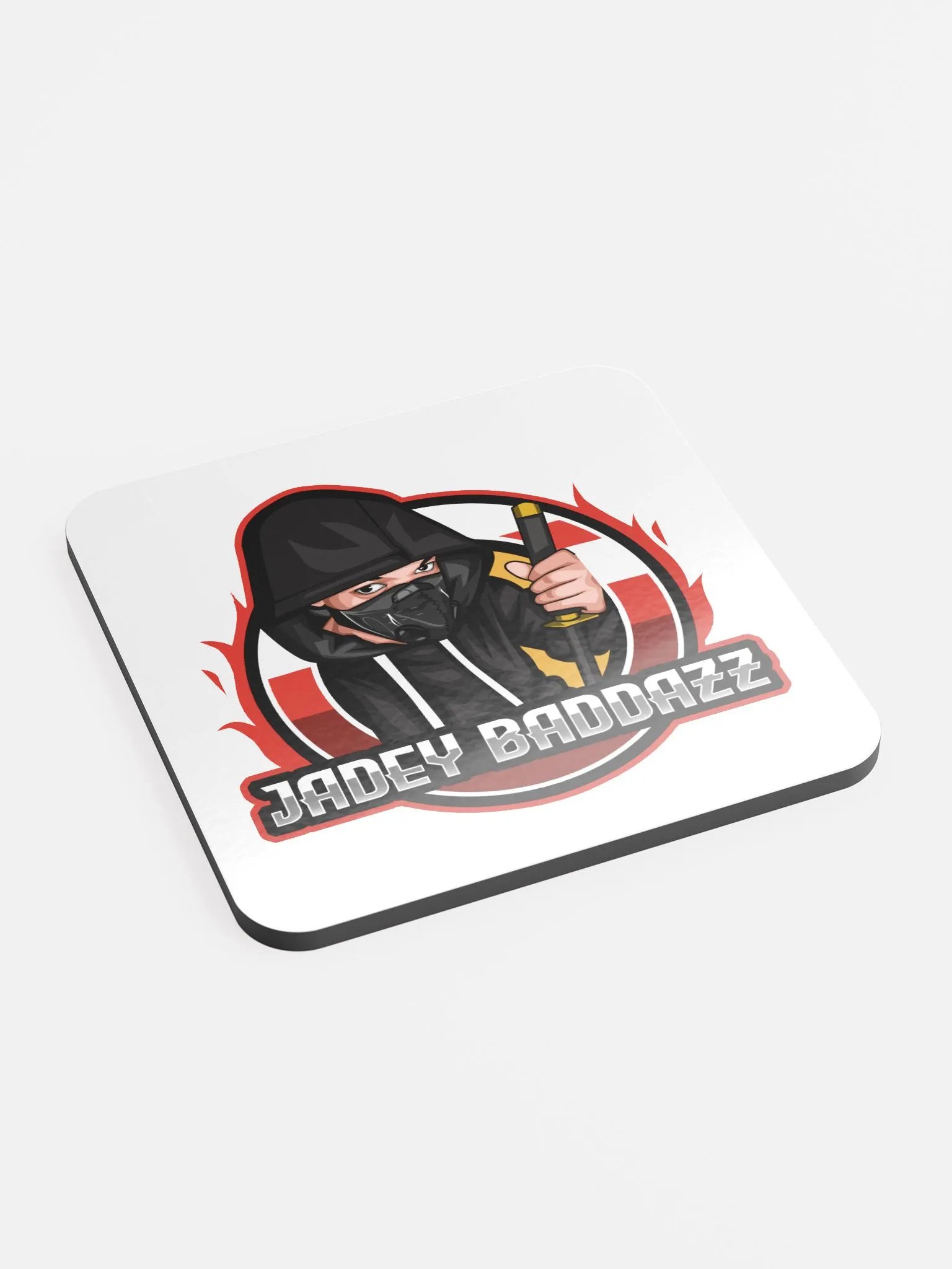 Masked Warrior Cork Coaster product image (2)