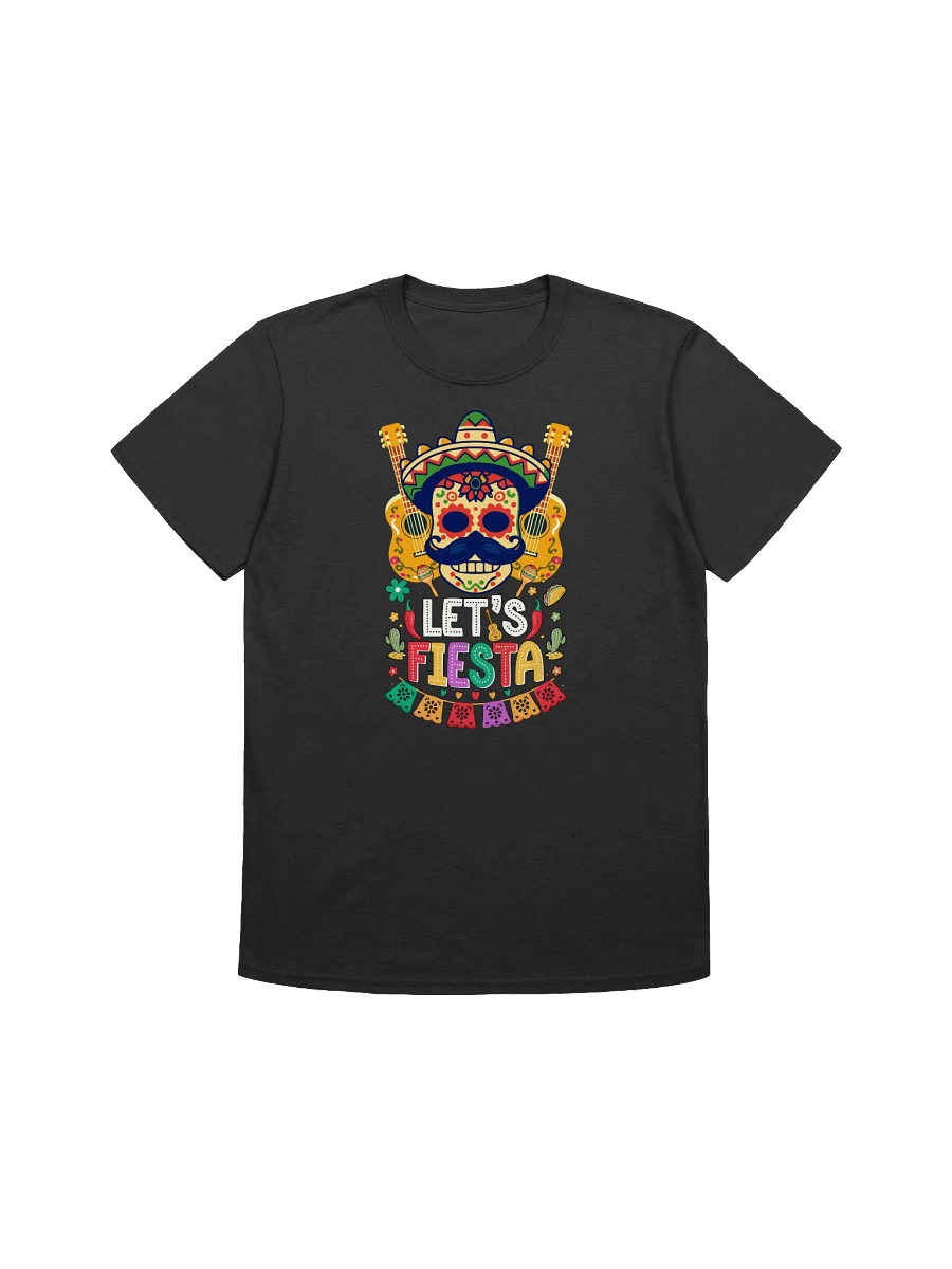 Cinco de Mayo Sugar Skull - Let's Fiesta Celebration T-Shirt product image (3)