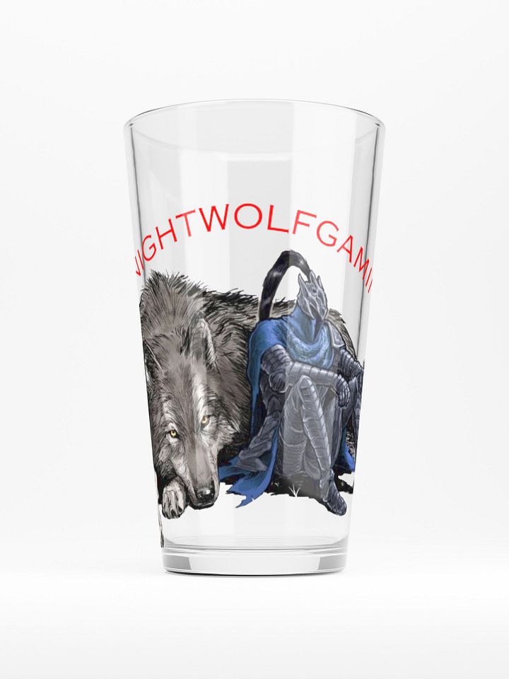 KnightWolf Gaming Shaker Pint Glass product image (1)
