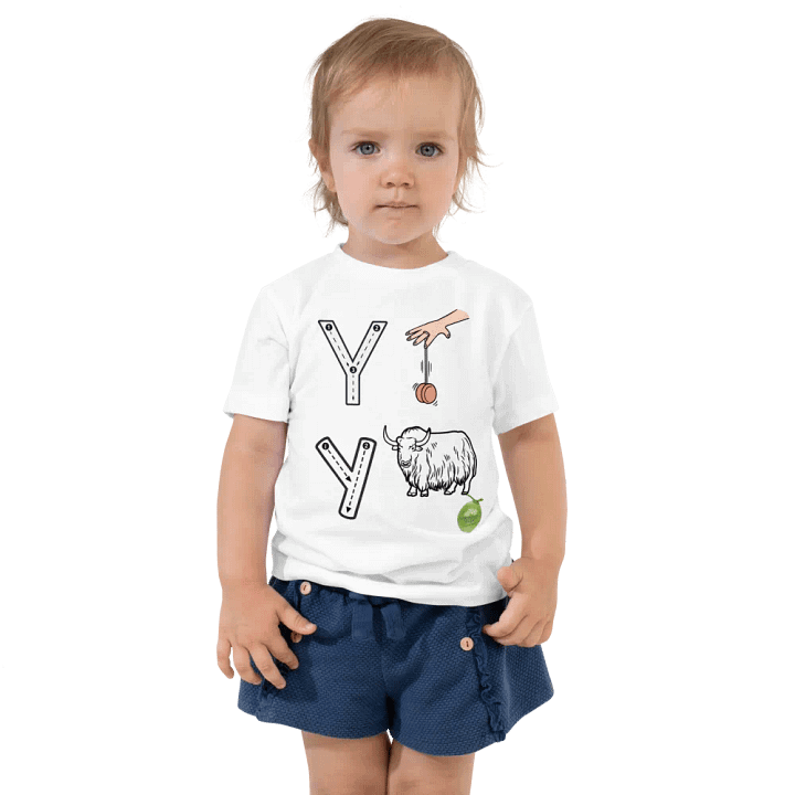 JoBeth Design  White Yy Toddler T-Shirt👚 product image (1)