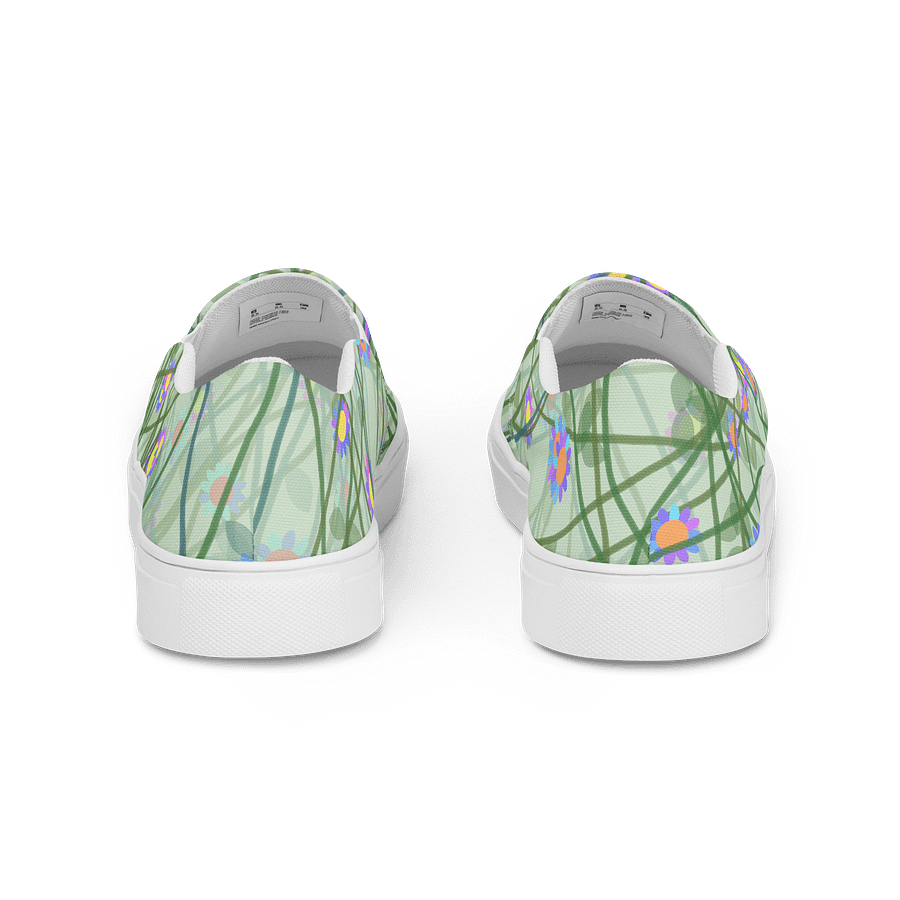 Floral Vine Women's Slip-On Shoes product image (4)