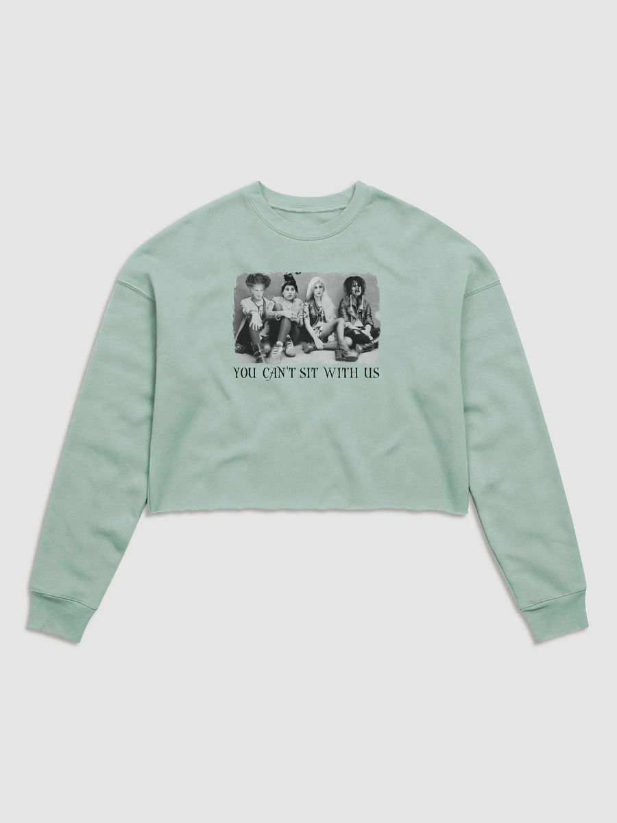 'You Can't Sit With Us' Crop Sweatshirt product image (2)
