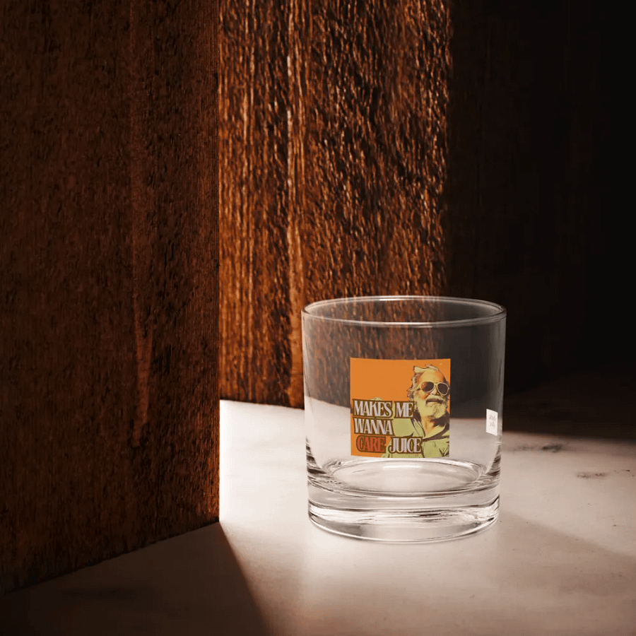 Makes Me wanna Care Rocks Glass product image (3)