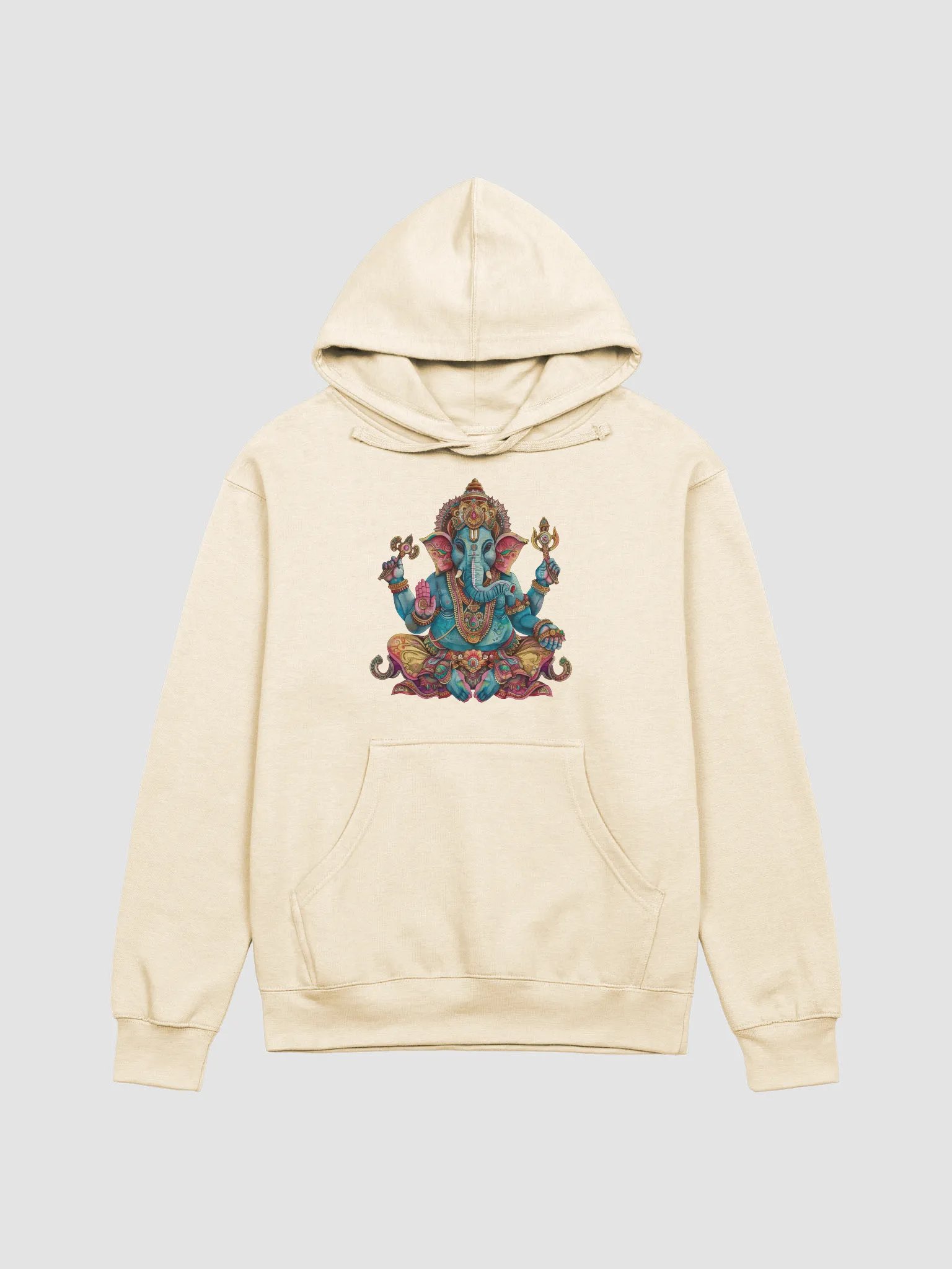 Vibrant Deity Elephant Hoodie product image (1)