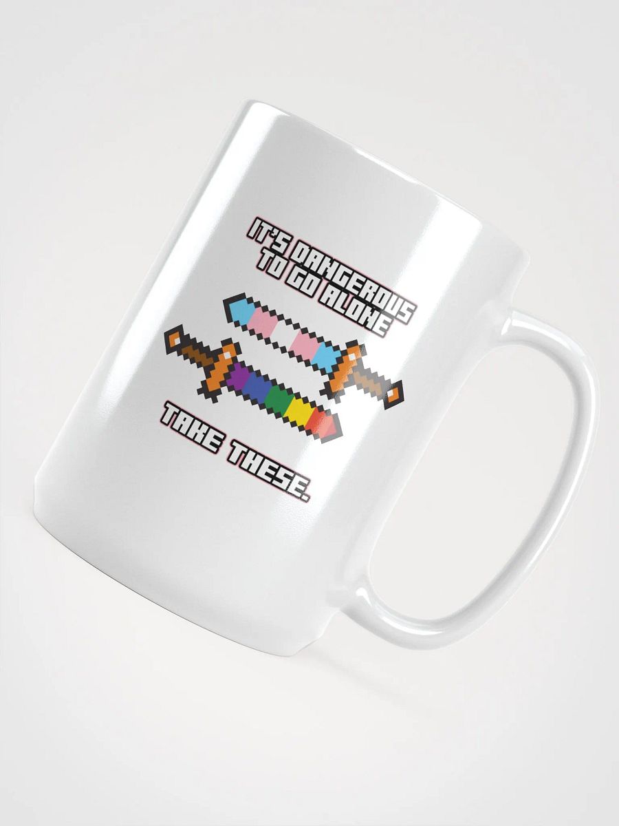 It's Dangerous to Go Alone - Glossy Mug product image (4)