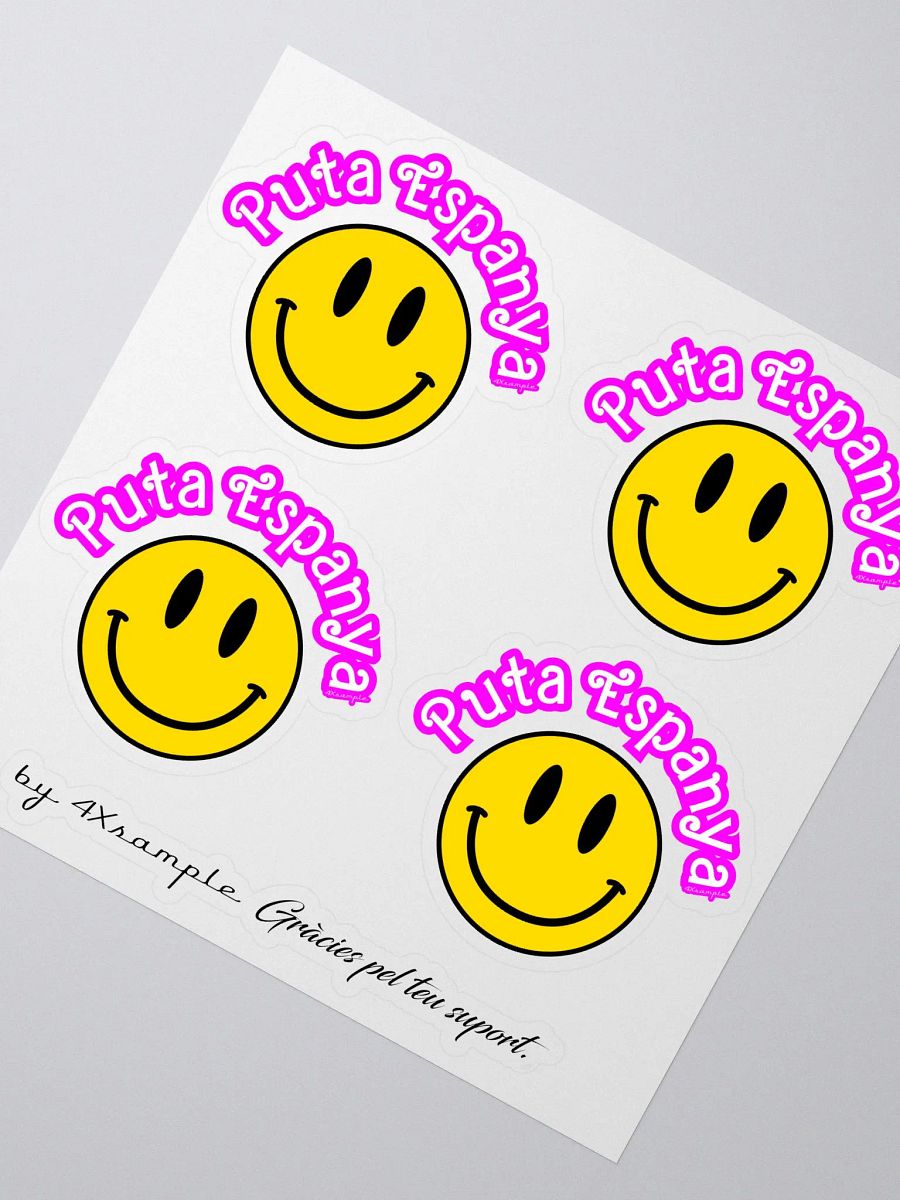 Puta espanya Smiley - Adhesius product image (2)