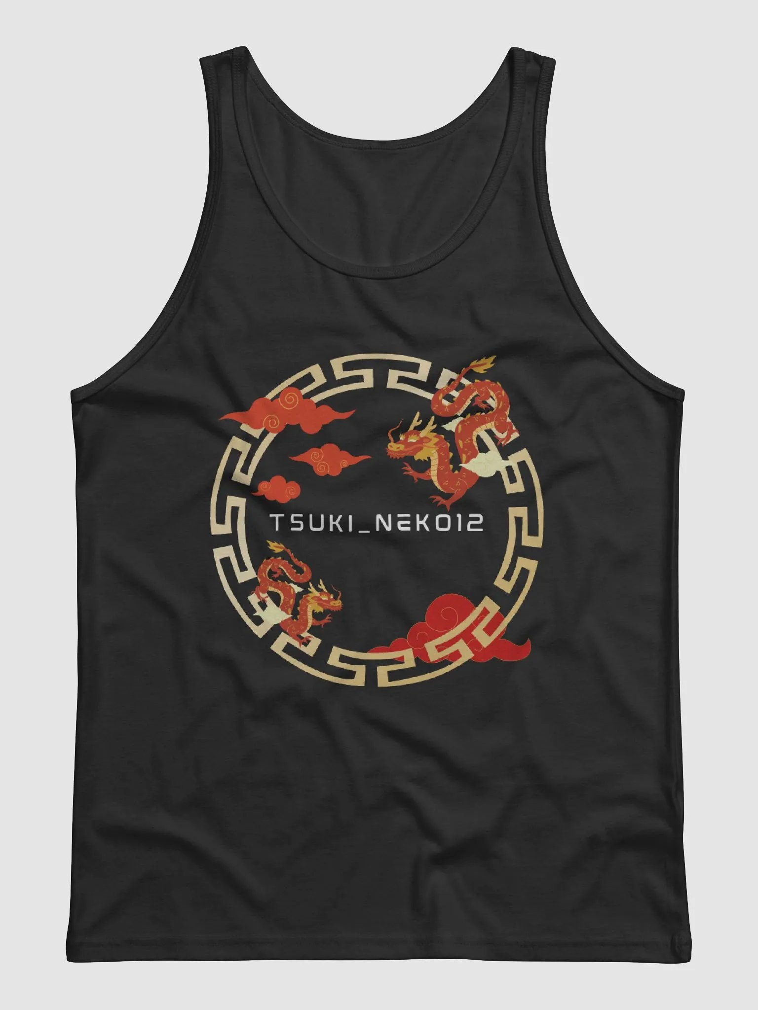 Tsuki Neko Year of the Dragon Men's tank product image (1)