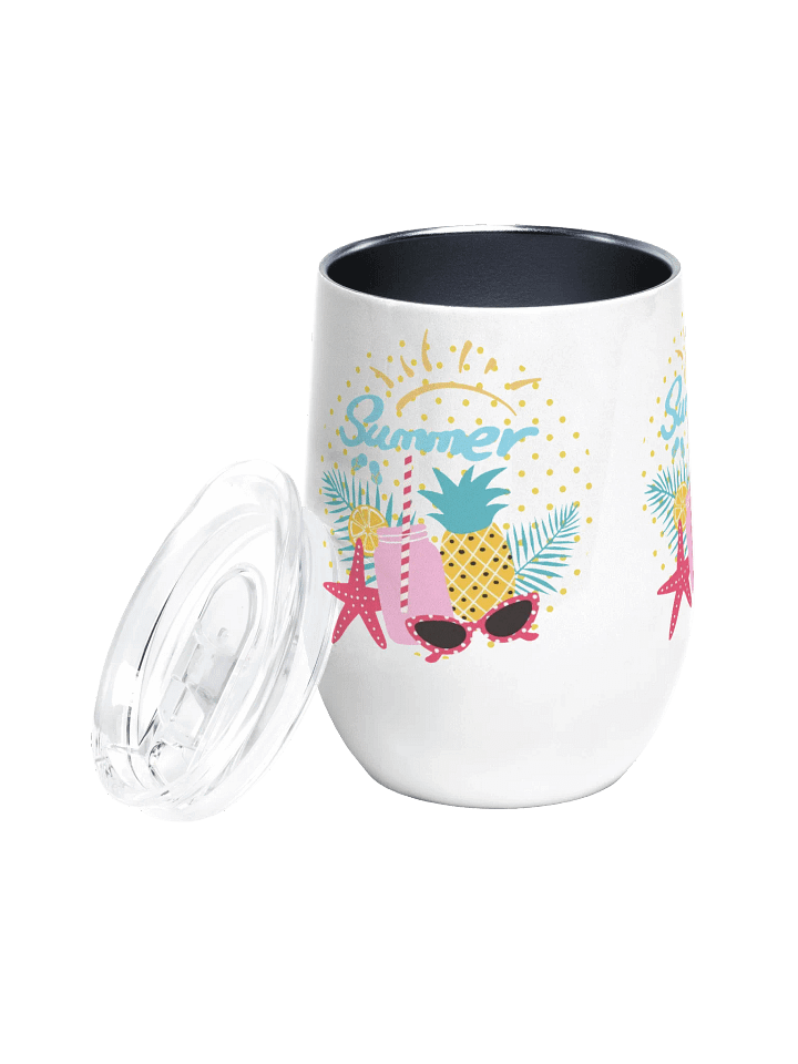 Tropical Vibes Wine Tumbler Trio summer fun gift for moms ladies gents friends colleagues product image (2)
