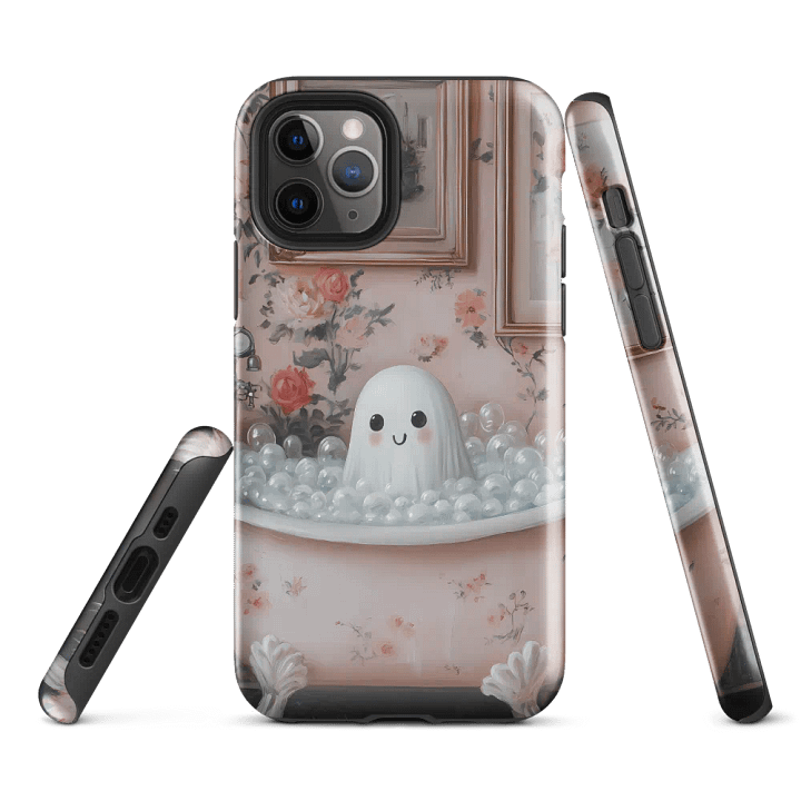 Bubble Bath Ghost iPhone® Tough Case product image (2)